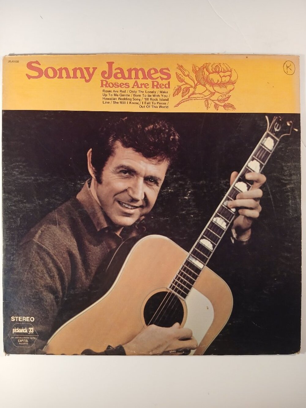 Sonny James - Roses Are Red - Vinyl LP Record